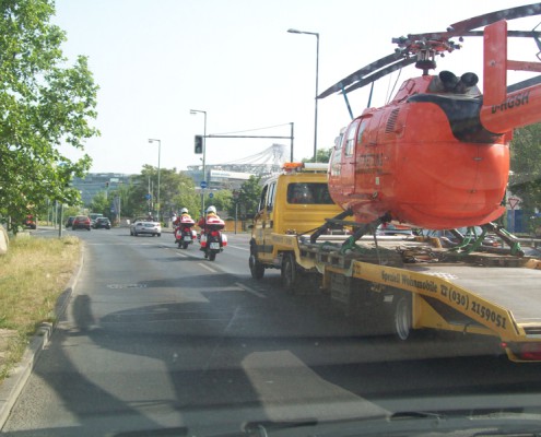 Hubschrauber Transport