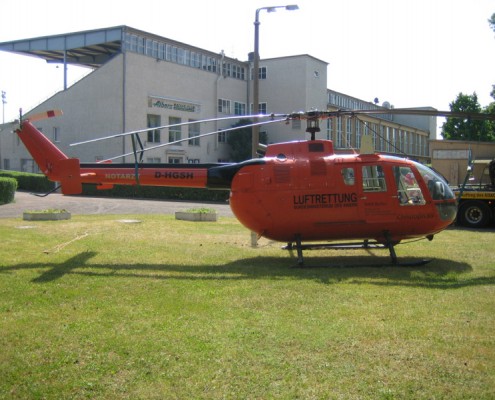 Hubschrauber Transport