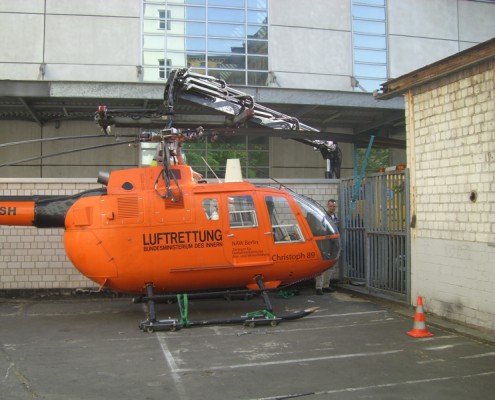 Hubschrauber Transport